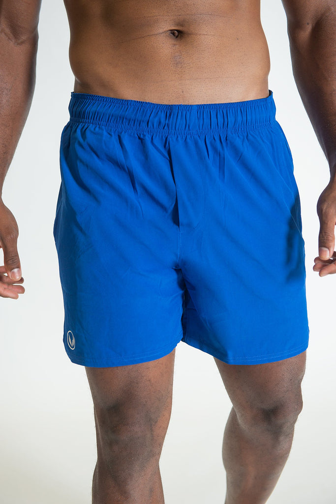 Blue performance shorts - SPORTYWOLF