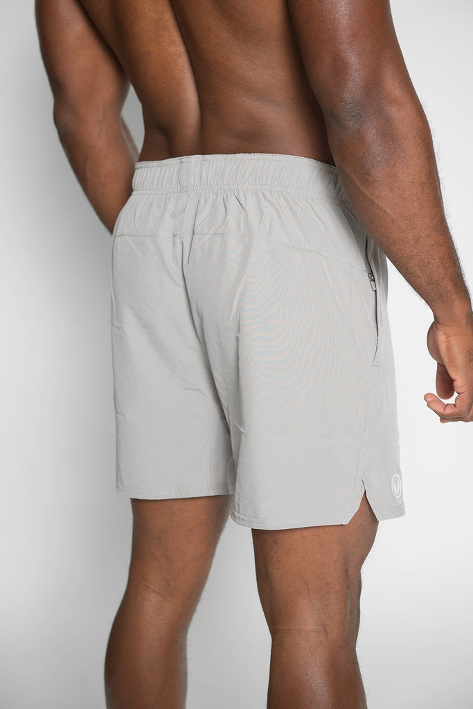 Grey performance shorts - SPORTYWOLF
